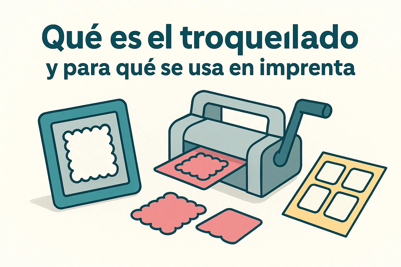 Qué es el troquelado y para qué se usa en imprenta
