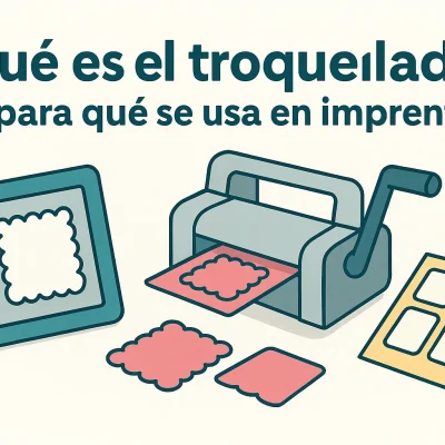 Qué es el troquelado y para qué se usa en imprenta